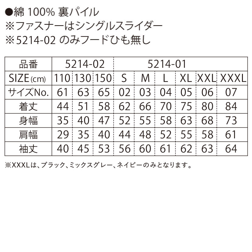 オリジナルパーカー 5214 10.0オンススウェットプルオーバーパーカー