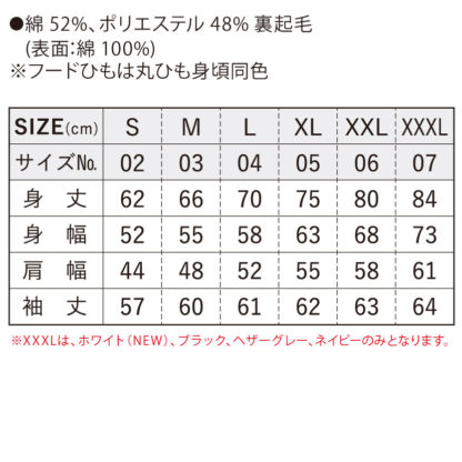 品番 5618-01　10.0オンス T/C スウェット プルオーバー パーカ - 画像 (2)