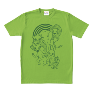 保育園のオリジナルTシャツ - 動物パーティーデザイン