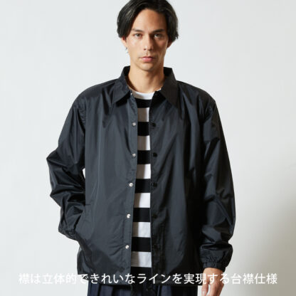 品番 7059-01　ナイロン コーチ ジャケット（裏地付） - 画像 (4)