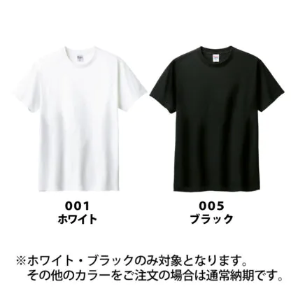 ★最短翌3営業日で発送！★3営業日発送チャレンジ”対象アイテム！品番 00085-CVT　5.6オンス ヘビーウェイト Ｔシャツ※タタミ・袋詰め不可商品 - 画像 (2)