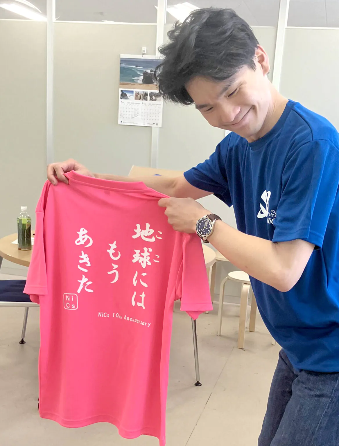 新潟大学ものづくりプロジェクトCanSatプロジェクト 様 オリジナルTシャツ シルクプリント制作実績