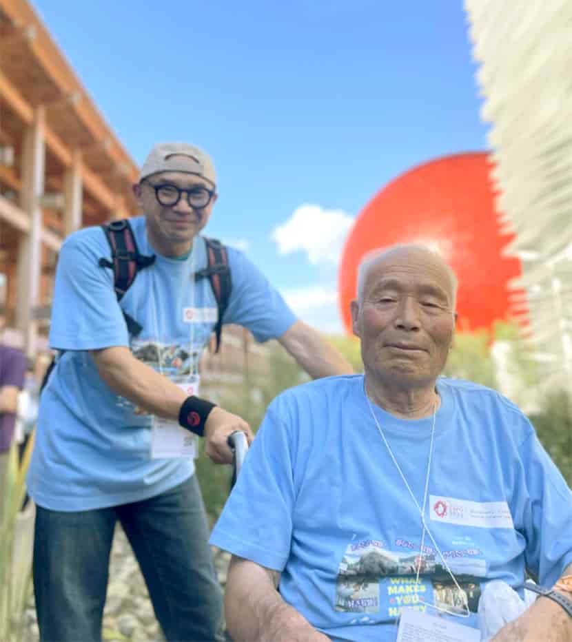 大阪万博の会場はとても広いので、車いすでの移動OK!