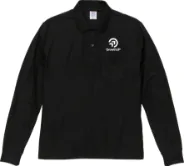 オリジナル長袖ポロシャツ