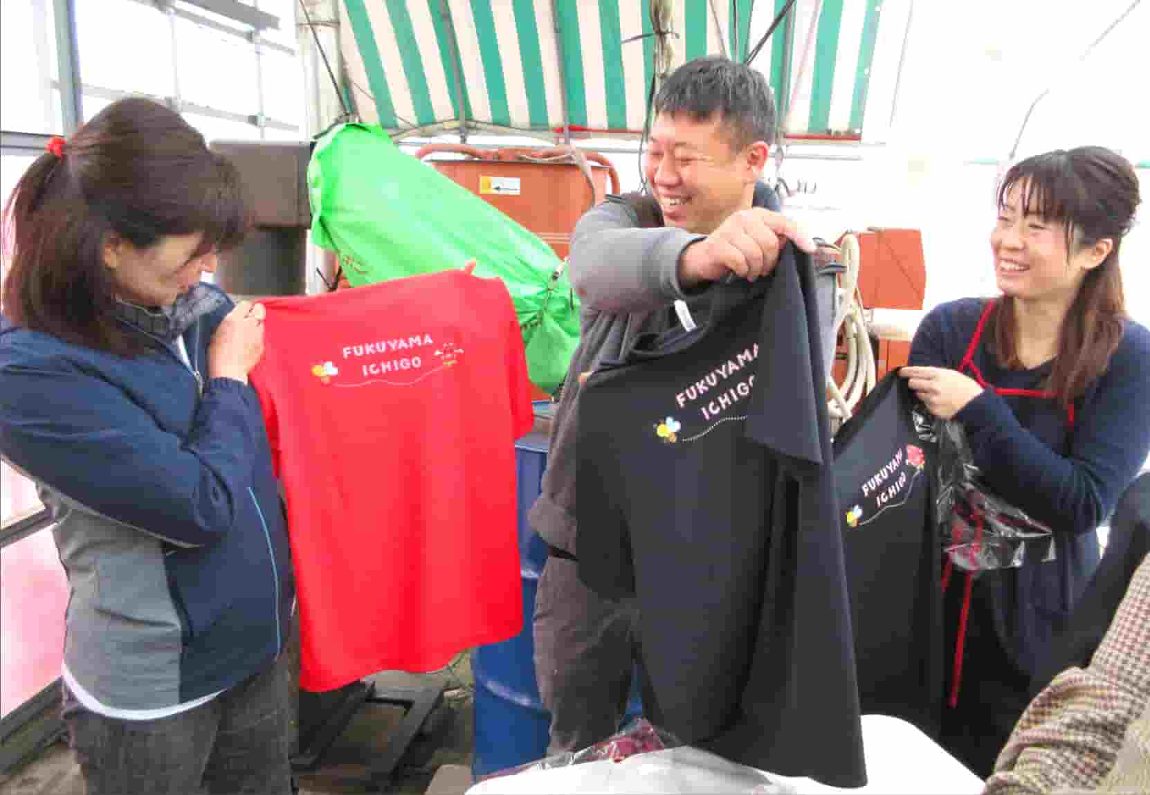 ポロシャツお披露目