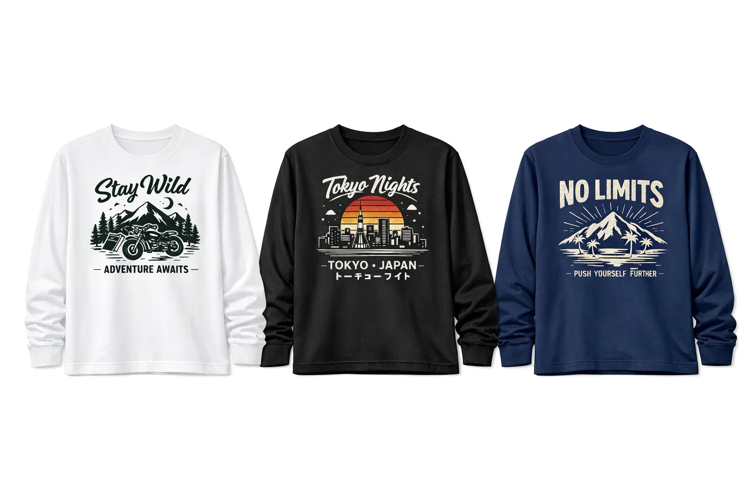 オリジナル長袖Tシャツ