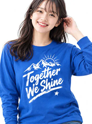 00102-CVL ヘビーウェイト長袖Tシャツ
