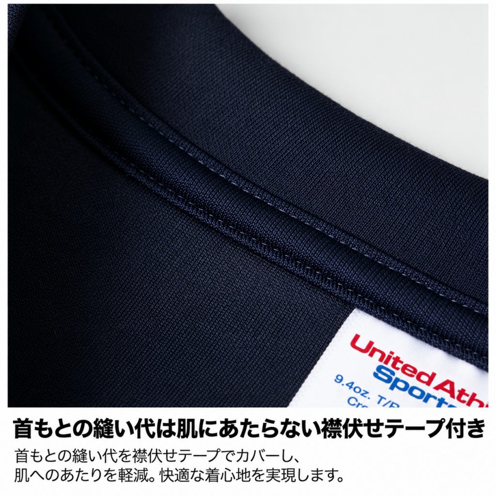 9.4オンス T/R ダンボールニット クルーネック シャツ