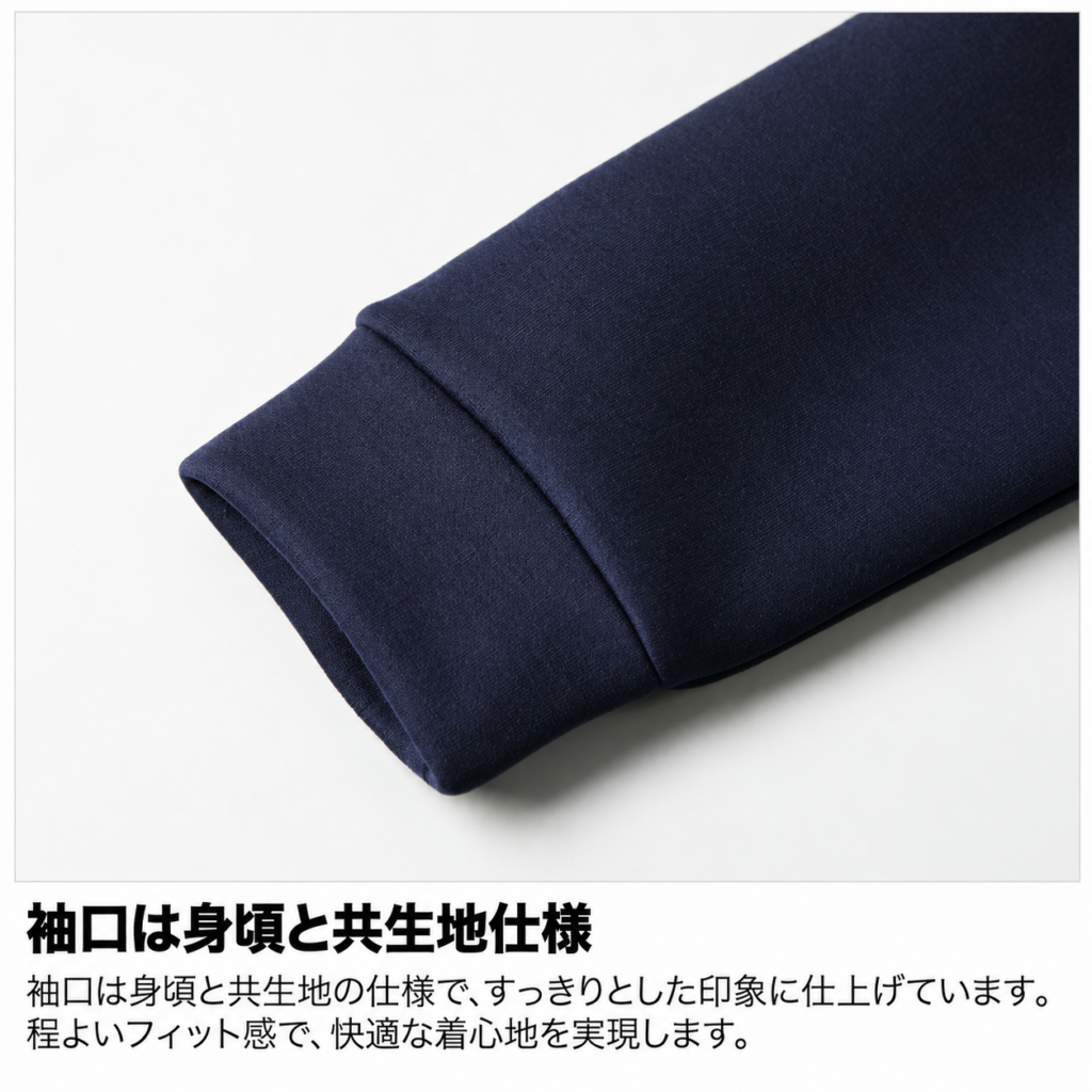 9.4オンス T/R ダンボールニット クルーネック シャツ