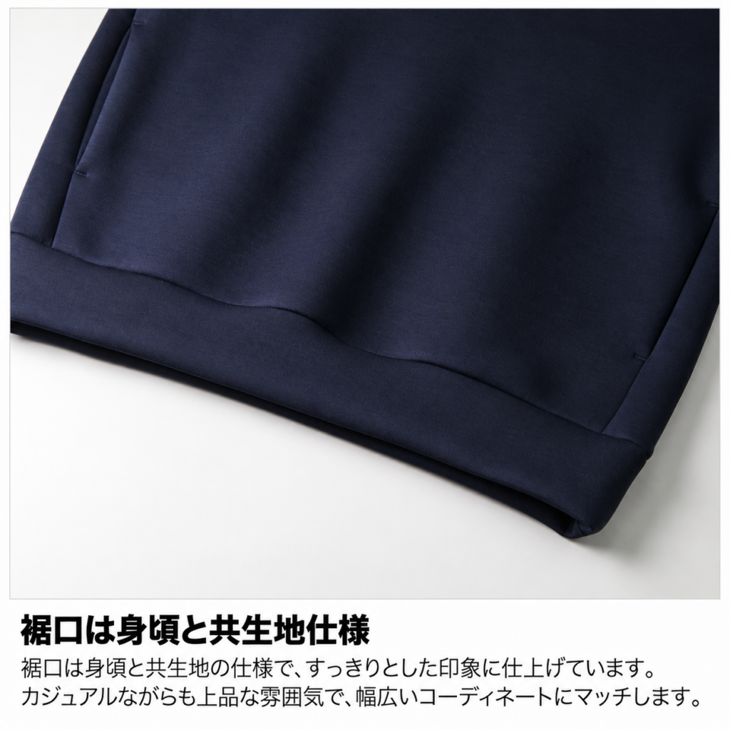 9.4オンス T/R ダンボールニット クルーネック シャツ
